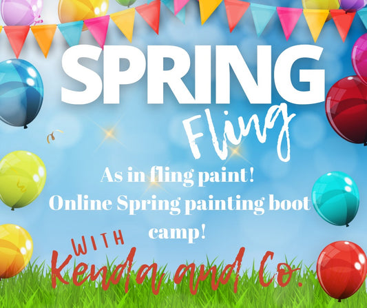 Spring painting boot camp!