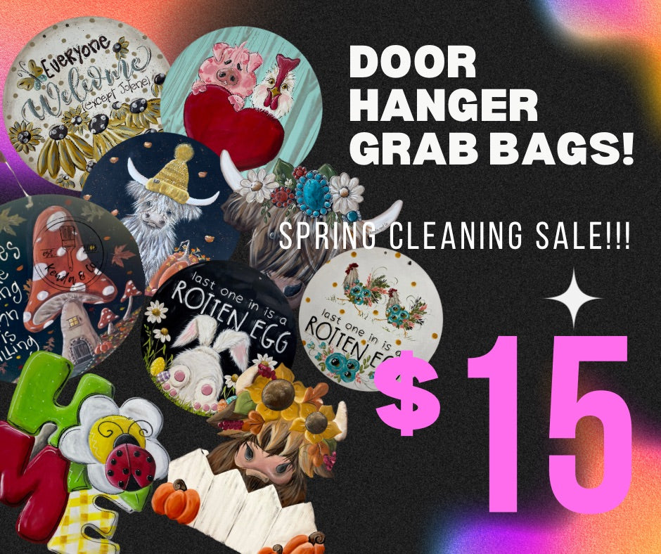 Door hanger grab bag!
